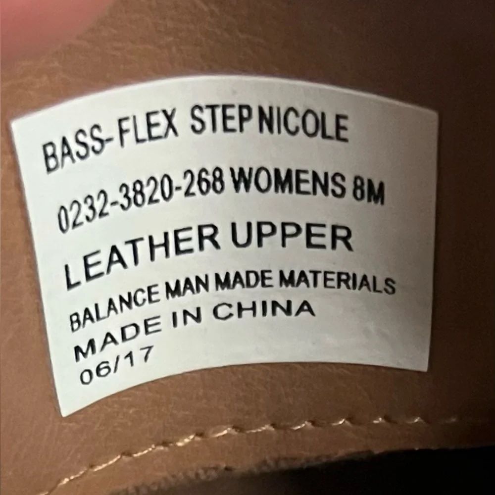 Bass Flex step Nicole Leather Mule / Loafers, size 8 - Picture 11 of 11